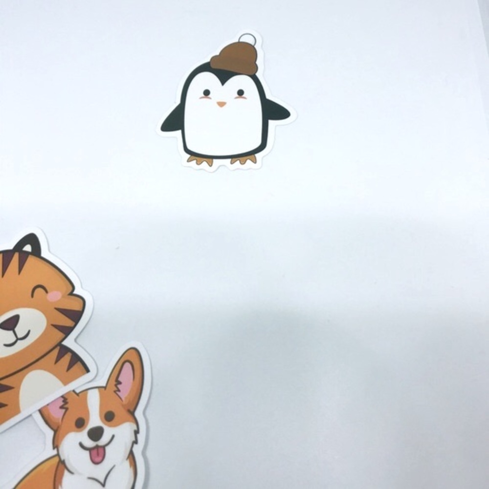 Penguin Kawaii Cute Single Decor Waterproof Accent Sticker - Picture 3 of 5